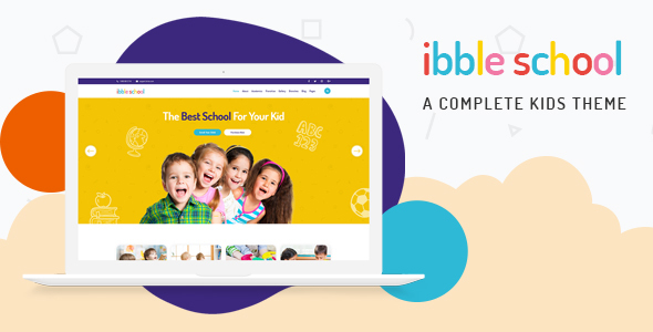 Ibble - Creative Education WordPress Layout