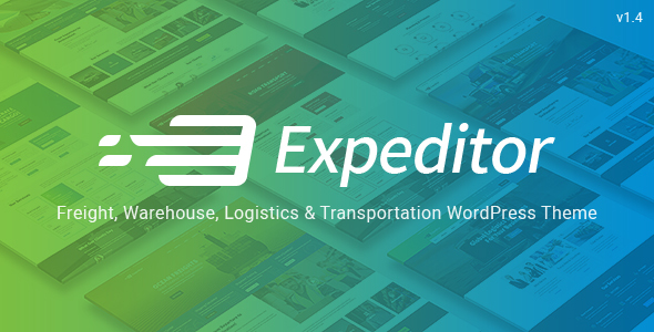 Expeditor - WordPress-Layout für Logistik und Transport