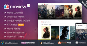 Moview – Responsive Film / Video DB & Überprüfungsthema