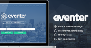 Eventer – Veranstaltung und Konferenz WordPress Layout