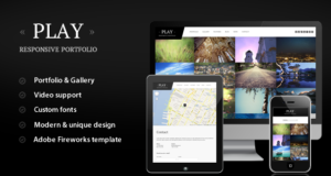 Play – Responsives Portfolio für WordPress