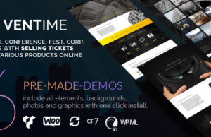Eventime – Konferenz, Event, Fest, Ticketladen Thema