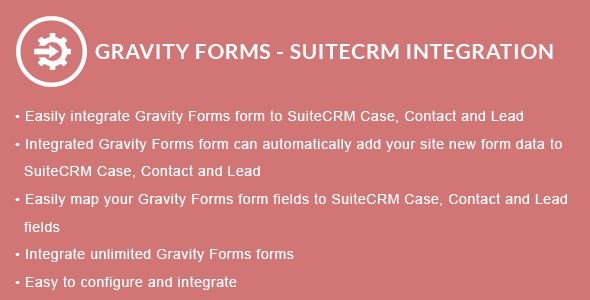 Gravitationsformen - SuiteCRM-Integration