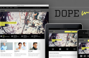 Schmiere, ein responsives WordPress Portfolio Vorlage