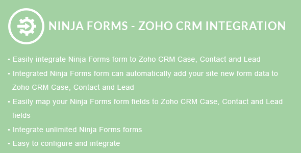 Ninja Forms - ZOHO CRM Integration