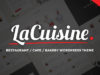 LaCuisine - Restaurant WordPress Layout