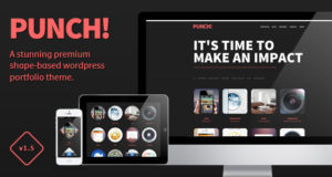 Punsch – Responsive Portfolio WordPress Vorlage