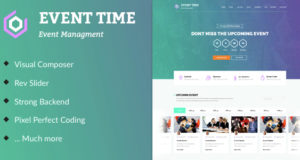 Veranstaltungszeit – Konferenz & Event WordPress Template