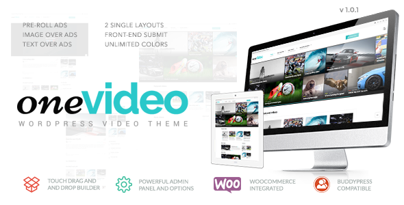 OneVideo - Video Gemeinschaft & Medien WordPress Layout
