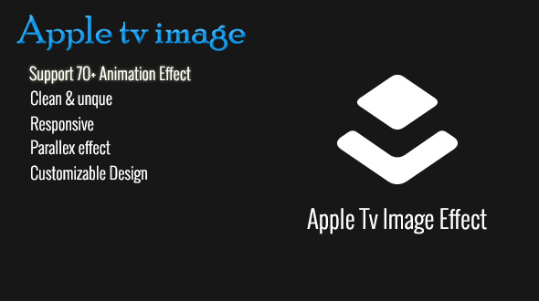 Apple TV Image Parallax Effekt Plugin