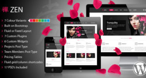 Responsives WordPress Vorlage von ZEN