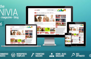 Anivia – Nachrichten, Zeitschrift, Blog WordPress Vorlagen