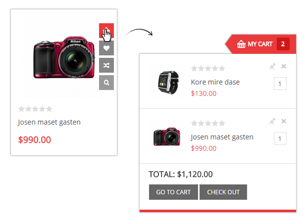 SW Maxshop - Minicart "title =" SW Maxshop - Minicart