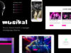 Musik - OnePage Musik WordPress Template