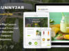 SunnyJar - Smoothie Bar & Gesunde Getränke Shop WordPress Template