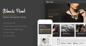 Black Pearl – Responsive Fashion WordPress Vorlage