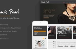 Black Pearl – Responsive Fashion WordPress Vorlage