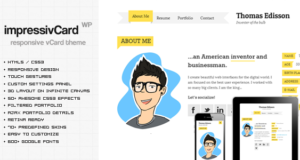 impressivCard WP – Responsive HTML5 vCard