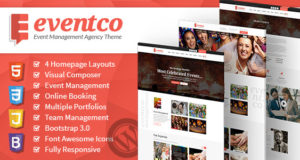 Eventco – Event Management Agentur WordPress Responsive Layout