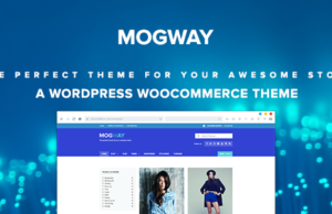 Mogway – Responsives eCommerce WordPress Template