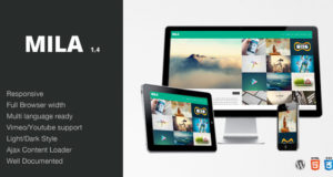 Mila – Ajax Portfolio Thema – WordPress