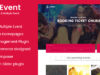 Event Management – Mehrzweckveranstaltung, Konferenz WordPress Template
