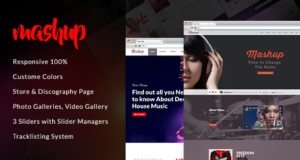MashUp | Musik | Band | DJ-WordPress-Thema