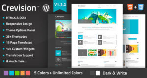Crevision – Responsives WordPress Template