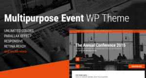 Veranstaltung – Konferenz & Event WordPress Vorlage