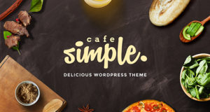 Cafe und Restaurant WordPress Template – SimpleCafe