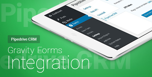 Gravitationsformulare - Pipedrive CRM - Integration