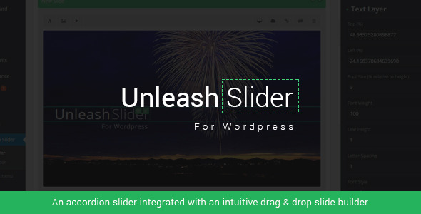 Unleash - Ein WordPress Responsive Akkordeon Slider