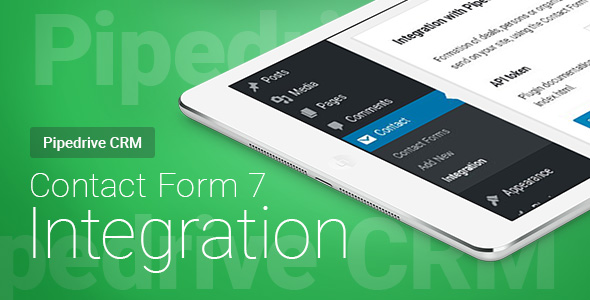 Kontaktformular 7 - Pipedrive CRM - Integration