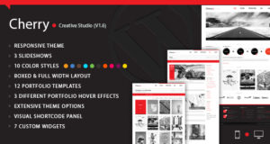 Cherry Portfolio WordPress Template