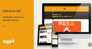Creolio WP – Persönliches Portfolio und Microblog