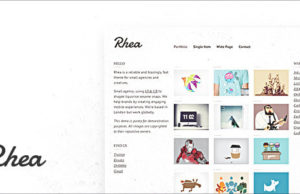 Rhea WordPress