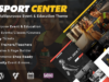 Sportzentrum - Mehrzweck-Events & Bildung WordPress Layout