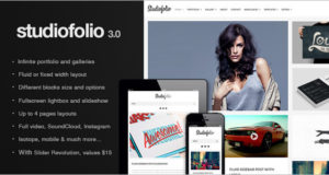 Studiofolio: Ein vielseitiges Portfolio und Blog-Thema