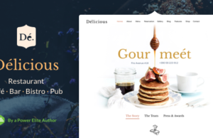 Restaurant Cafe – Thema für Restaurants und Cafés