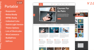 Portable – Responsives Portfolio und Business Vorlage