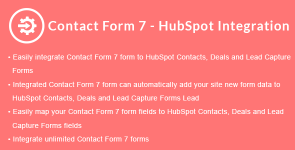 Kontaktformular 7 - HubSpot-Integration