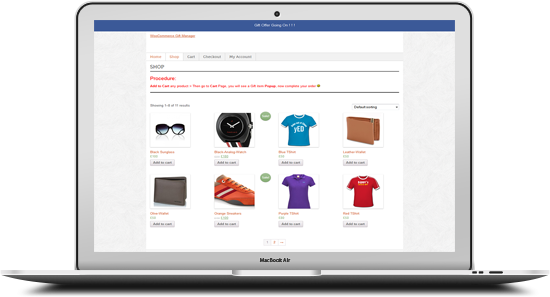 WooCommerce Geschenk-Manager