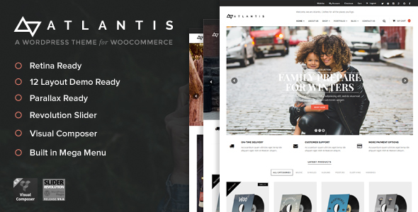 Atlantis – Multi-Layout-e-Commerce-WordPress-Vorlage