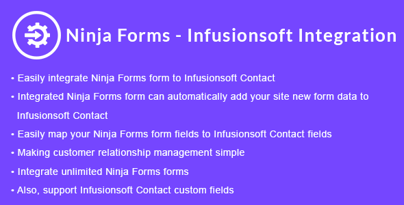 Ninja Forms - Infusionsoft Integration