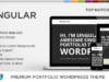 WP Singular - Eine Seite Responsive WordPress Layout