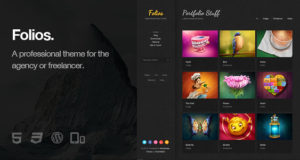 Folios – Responsives WordPress Template