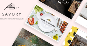 Bohnenkraut – Ein schönes Restaurant WordPress Layout