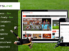 Sport News & Magazine WordPress Vorlage | Sportsline