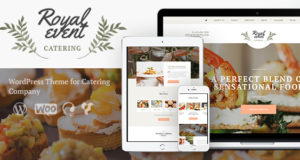 Königliches Ereignis | Event-Planer & Catering Company WordPress Layout