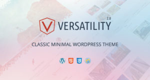 Vielseitigkeit – Creative Minimal WordPress Layout